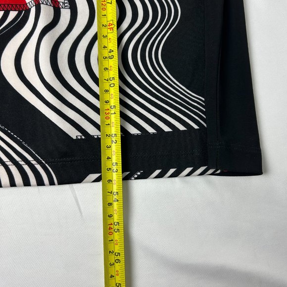 San Lodo Milano Dress Women Large Maxi Geometric Lightweight Scoop Neck Pullover - Picture 13 of 14